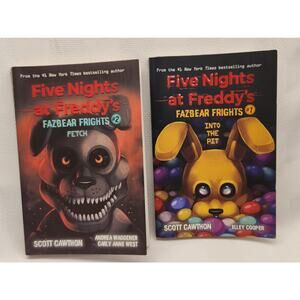 Five Nights At Freddie's Fazbear Frights Books #1 Into‎ the Pit #2 Fetch